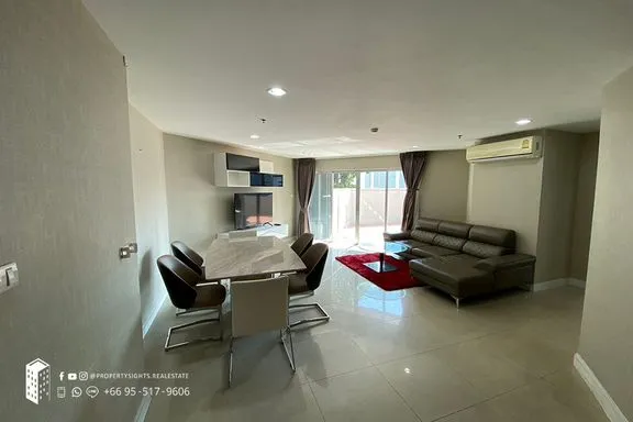 A 5-bedroom condo for rent at Belle Grand Rama 9, MRT Phra Ram 9, Bangkok