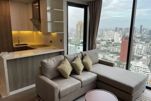 A 2-bedroom condo for rent at Celes Asoke, MRT Sukhumvit, Bangkok, view 2