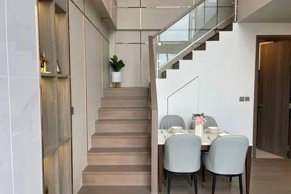 A 2-bedroom condo for rent at Celes Asoke, MRT Sukhumvit, Bangkok, view 6