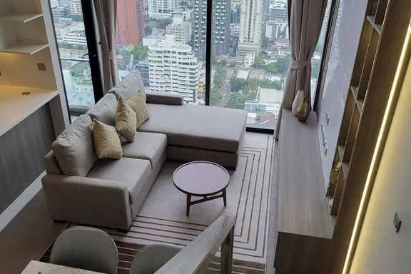 A 2-bedroom condo for rent at Celes Asoke, MRT Sukhumvit, Bangkok, view 7