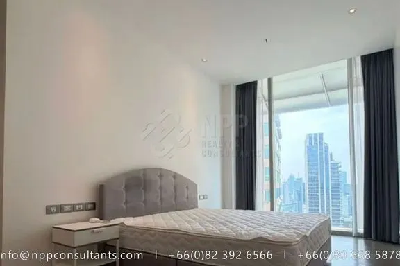 A 2-bedroom condo for rent at Magnolias Ratchadamri Boulevard (Condo), BTS Chit Lom, Bangkok, view 2