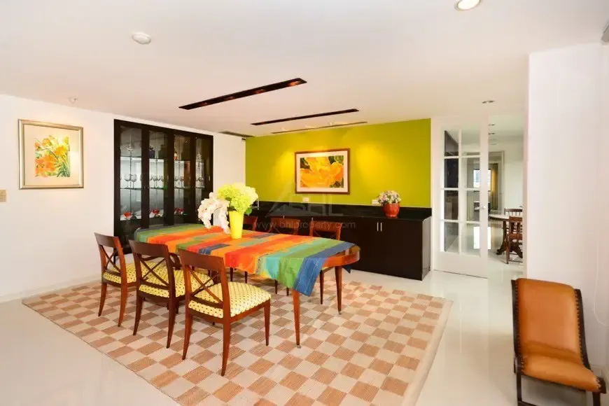 A 4-bedroom condo for rent at Polo Residence, MRT Lumphini, Bangkok, view 7