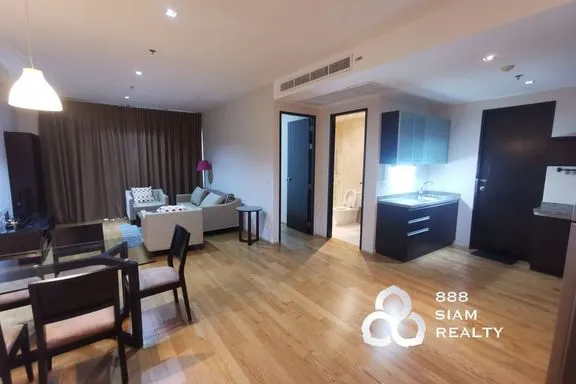 A 2-bedroom condo for rent at The Madison, BTS Phrom Phong, Bangkok, view 2